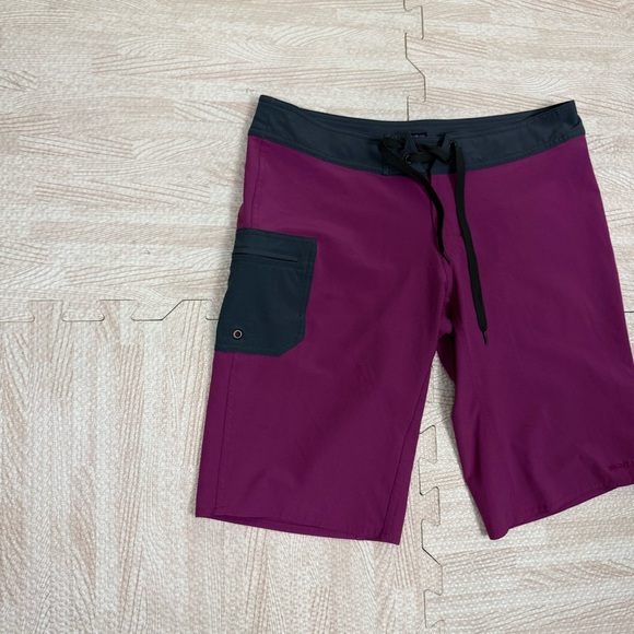 Patagonia Women’s Girona Board Shorts Swim Trail Hike Purple Shorts Size 6 - Picture 4 of 14
